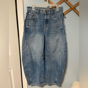 We The Free Good Luck Barrel Jeans